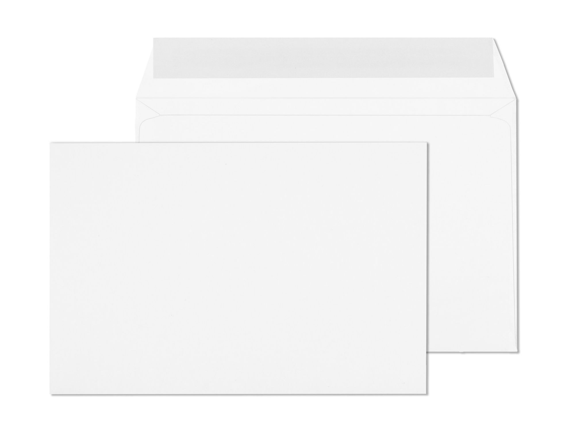 6x9 white peel and seal booklet envelopes for business correspondence and multi-page inserts