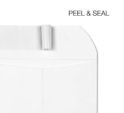 Picture of 6 x 9 White Open End Peel & Seal Envelopes