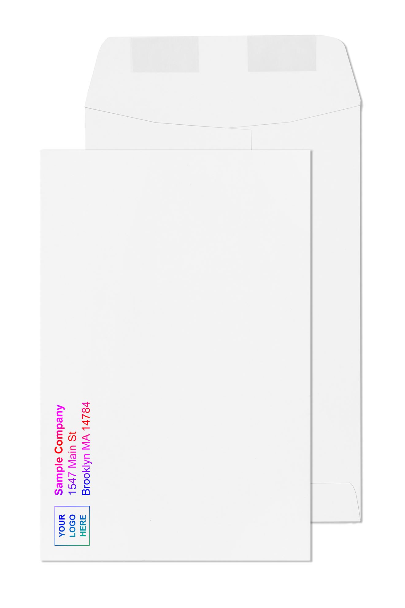 6x9 White Open End Catalog Envelopes - Durable & Formal