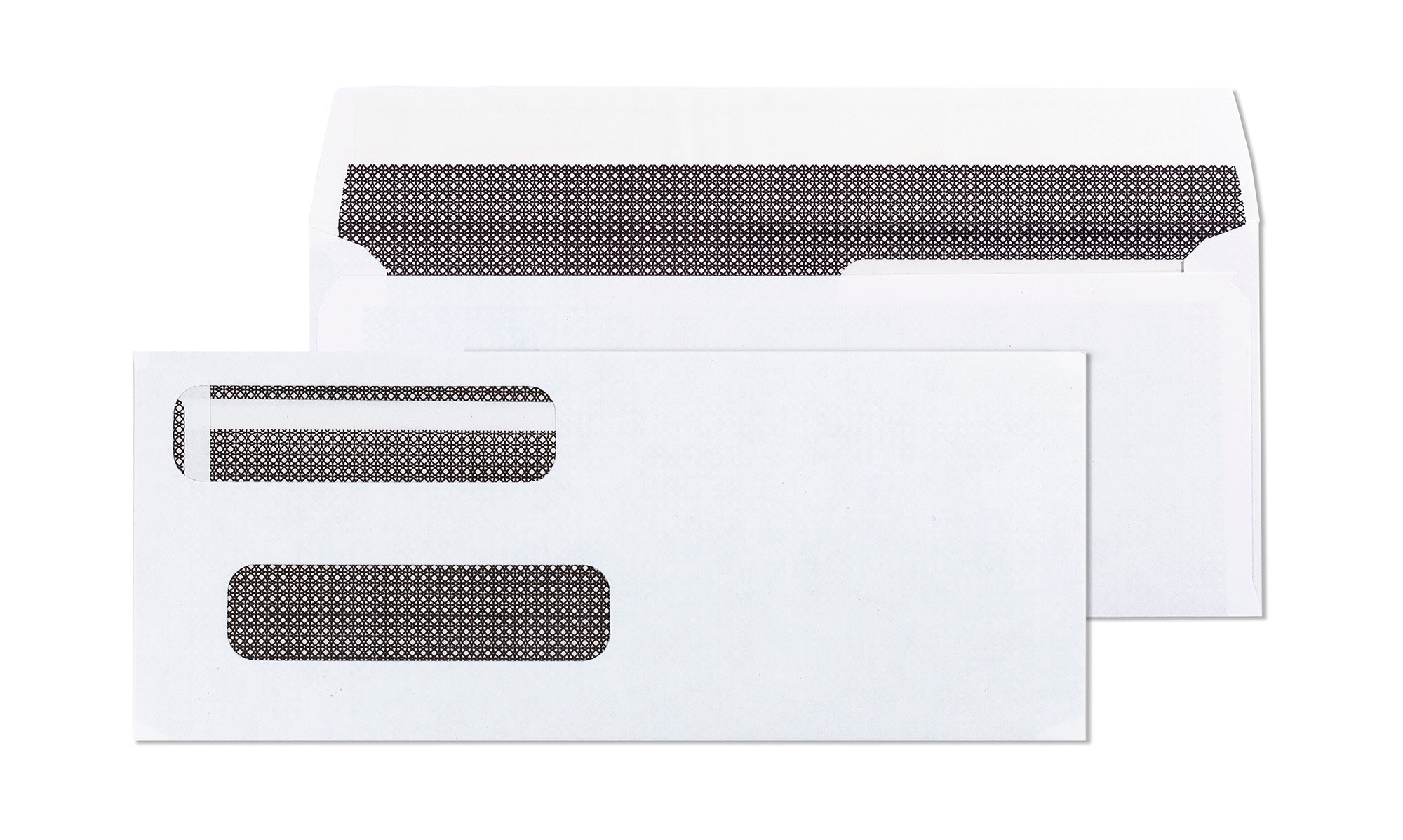 Picture of Double Window Envelopes for checks peel & seal