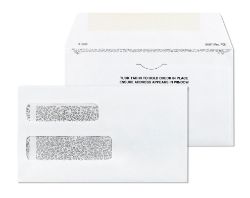 Picture of Double Window Envelopes for Wallet Checks