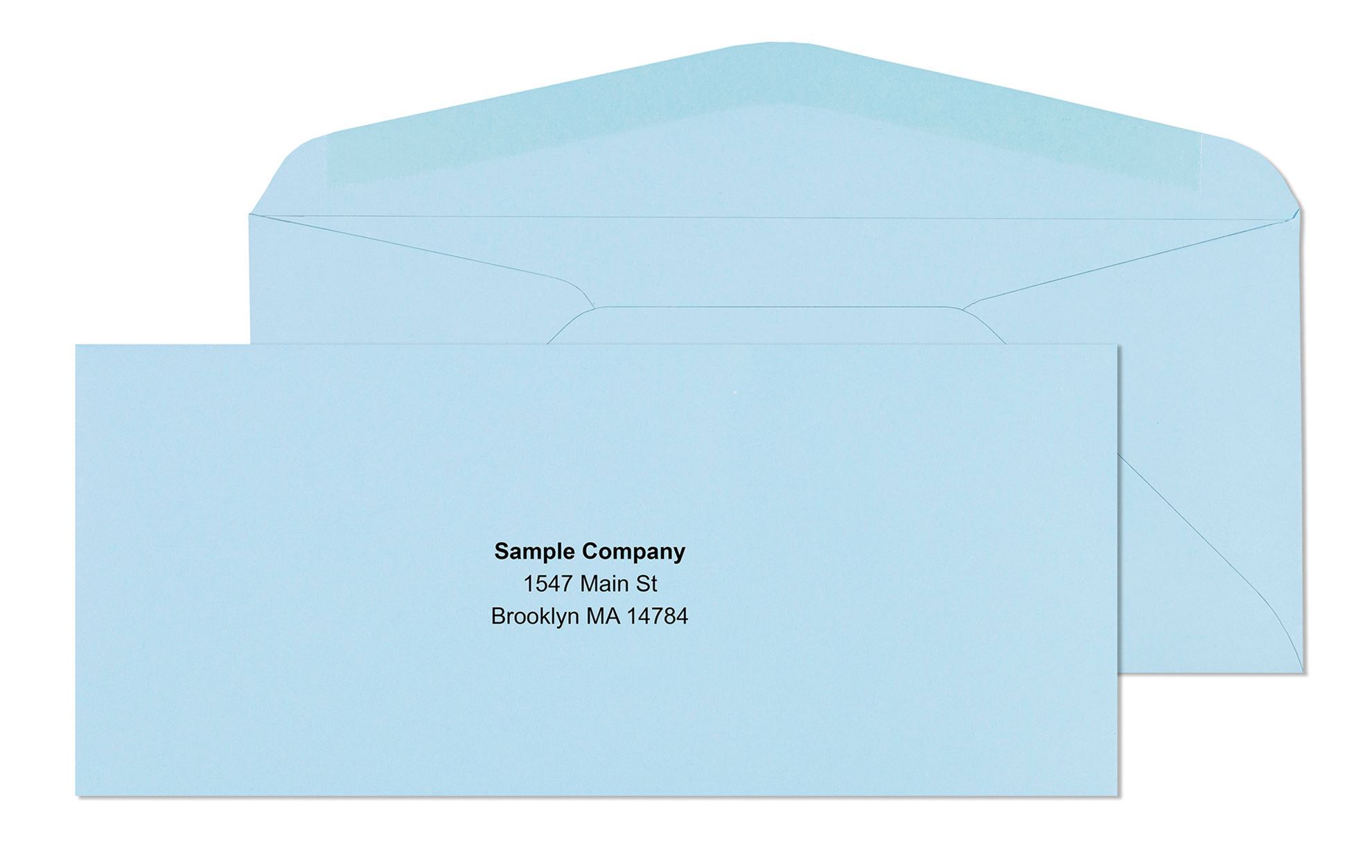 Envelopes for nonprofits showing #9 colored wove gum flap reply return envelope for nonprofit donor response programs where a pre-addressed reply envelope nested inside the outer appeal package increases donation response rates