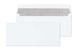 #10 white tinted peel & seal envelopes business envelopes
