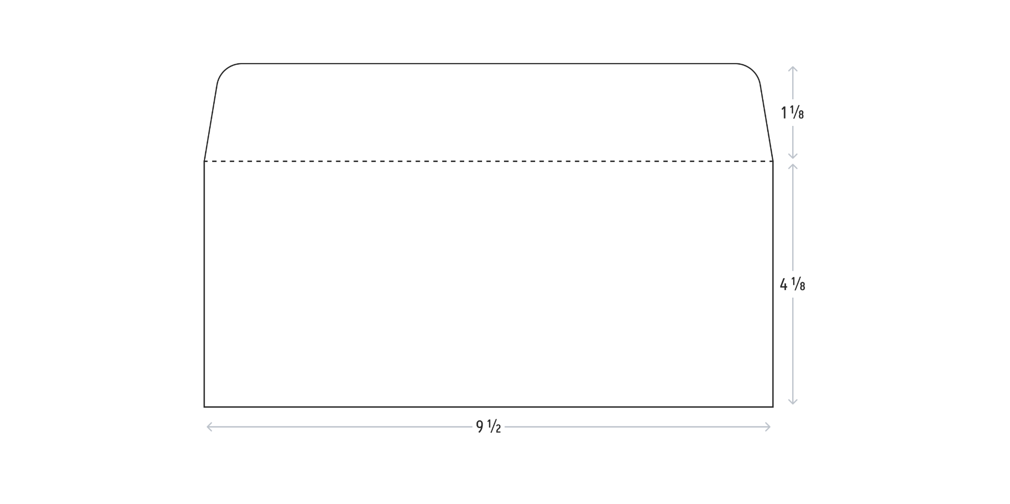 10 White Tinted Envelopes - Self Sealing | Business Envelopes