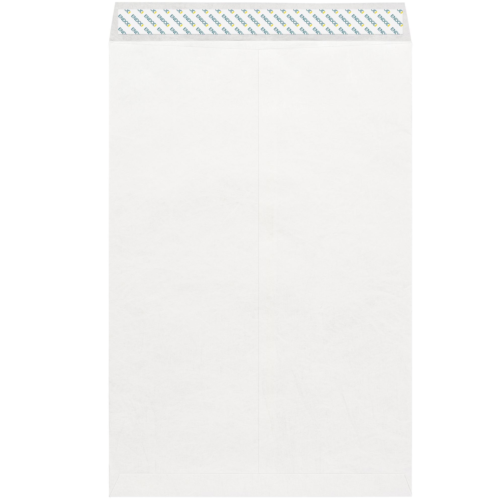 10x15 Tyvek open-end envelope with Kwik-Tak peel-seal closure