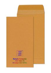 4 5/8 x 6 3/4 brown envelopes by​ business envelopes