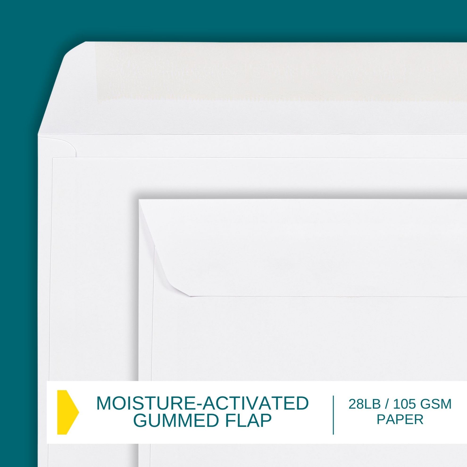 9 x 12 Full View Window Envelopes White | Business Envelopes