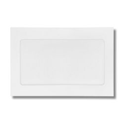 6x9 white showcase envelope