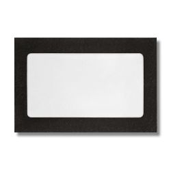 6x9 Black showcase envelope